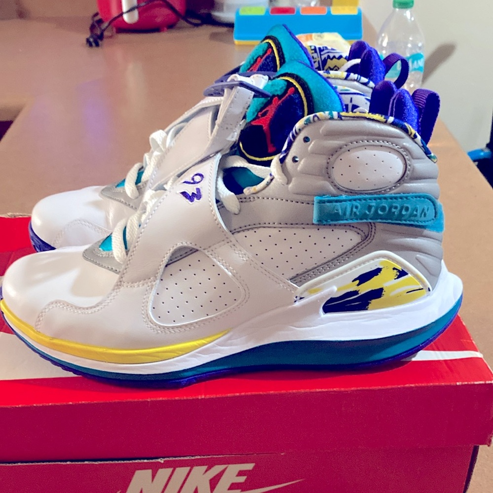 Jordan 8 aqua zoom